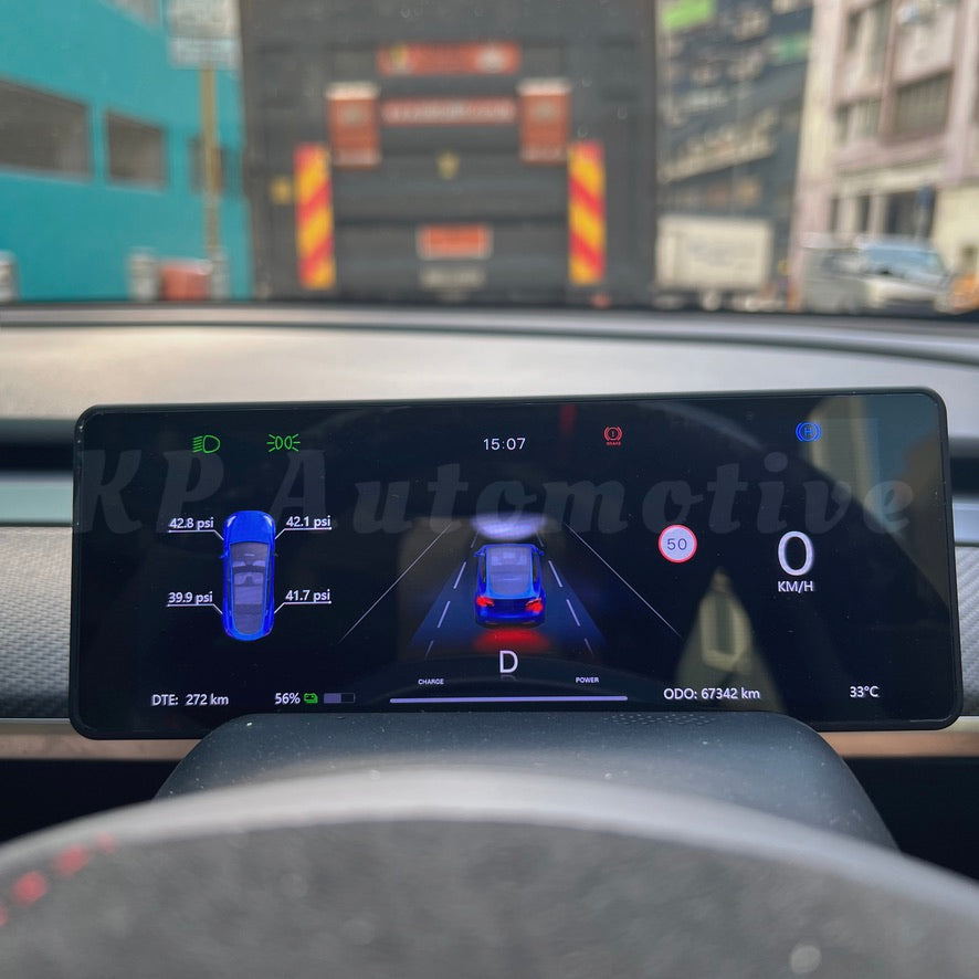 T6 CarPlay 方向盤觸控螢幕顯示器適用於特斯拉 Model 3/Y