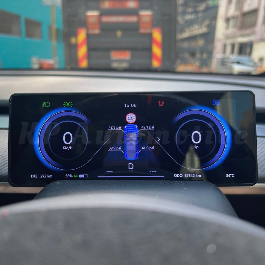 T6 CarPlay 方向盤觸控螢幕顯示器適用於特斯拉 Model 3/Y