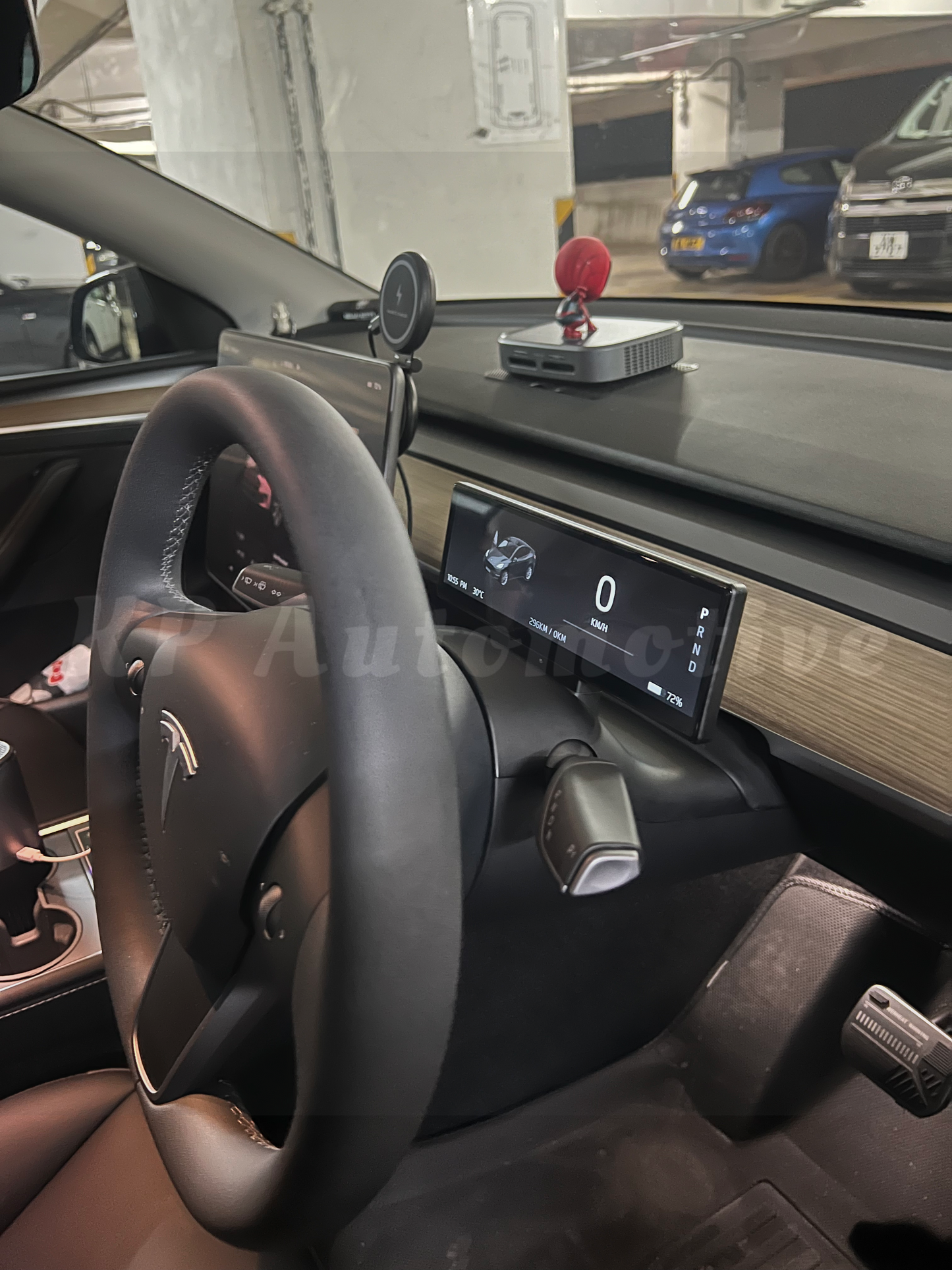 8.8" CarPlay Steering Wheel Display for Tesla Model 3/Y (No Front Camera)