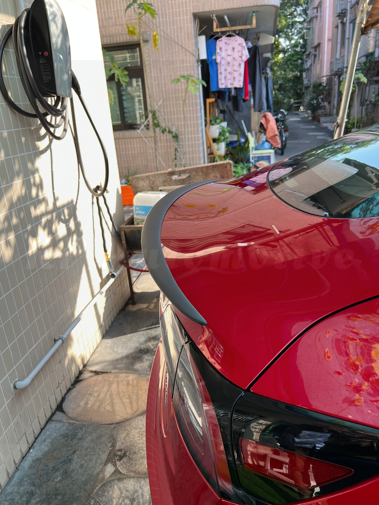 KPA Model 3 霧面碳性能風格擾流板