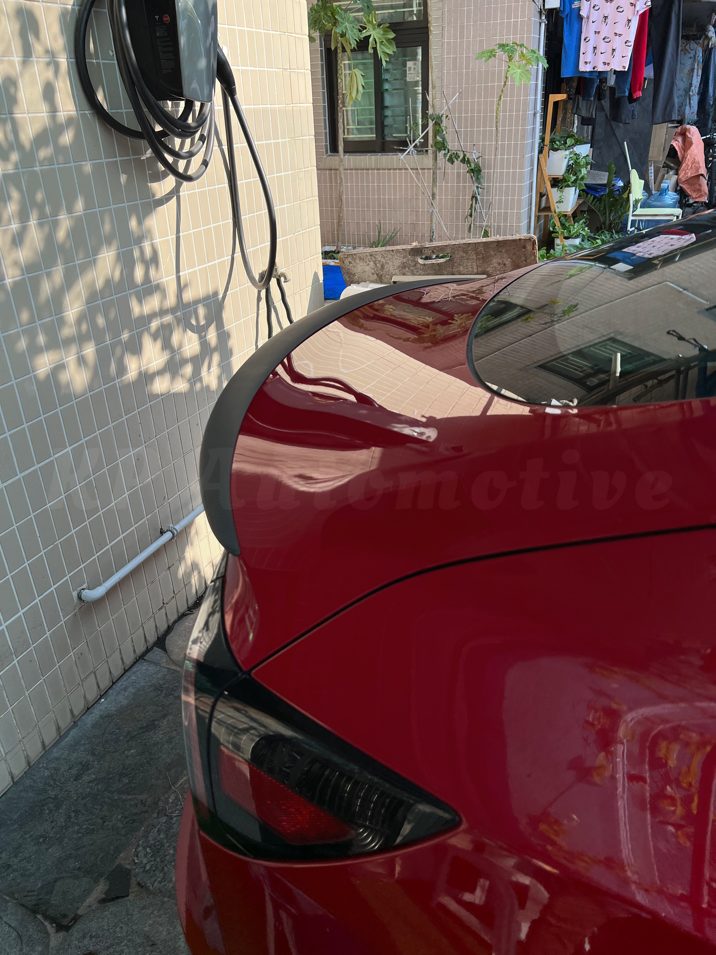 KPA Model 3 霧面碳性能風格擾流板