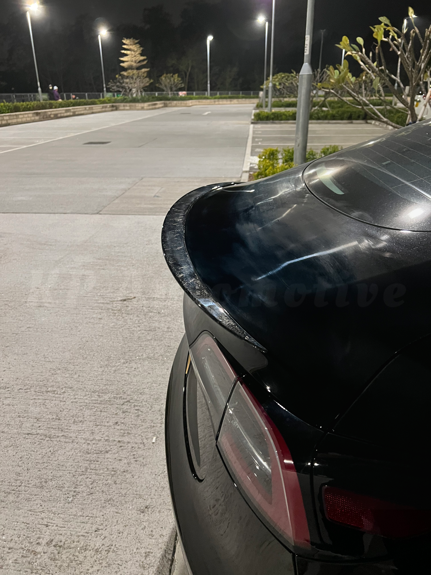 KPA Model 3 鍛造碳性能擾流板