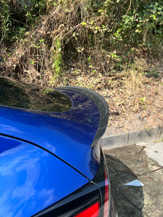 KPA Model Y VS Style Dry Carbon Spoiler (Gloss Finish)