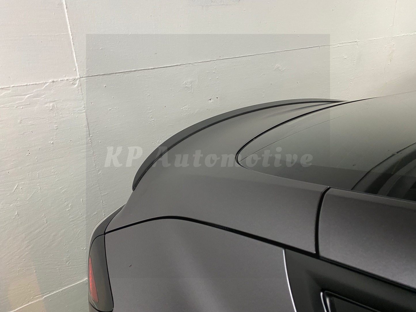 KPA Model 3 Gloss Carbon Performance Spoiler