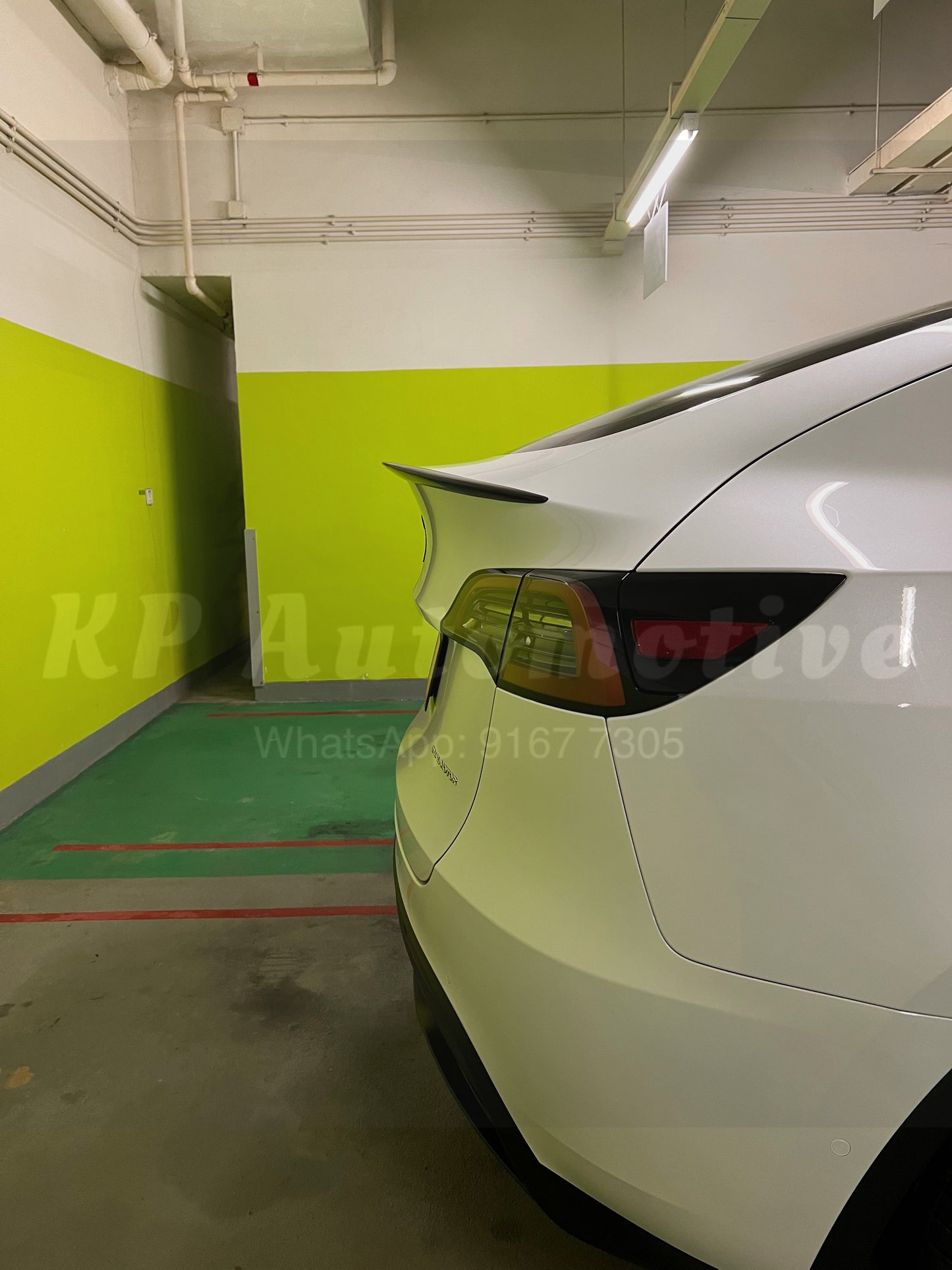 KPA Model Y Dry Carbon Performance Style Spoiler (Matte Finish)